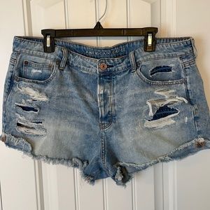 High Rise American Eagle cut off Shorts
